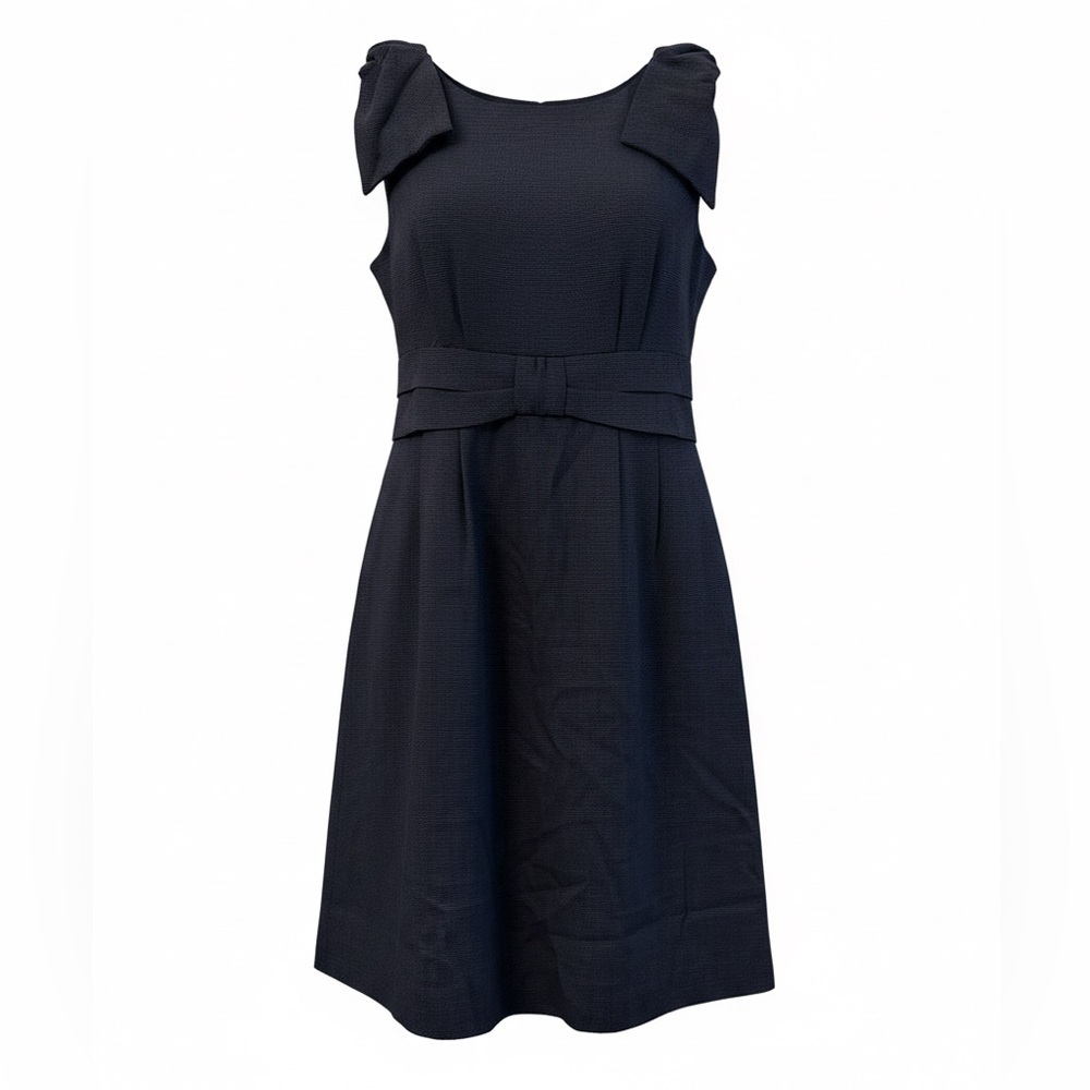 Vintage Marc by Marc Jacobs Navy Wool Blend Sheath Dress Sz 0